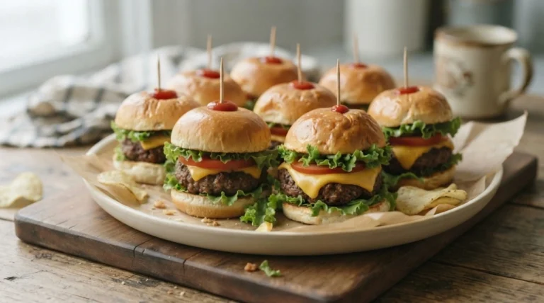 Cheeseburger Sliders Recipe